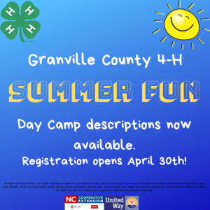 Cover photo for Granville 4-H Summer Fun