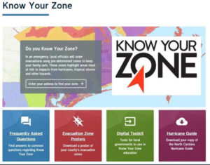 Know Your Zone Graphic