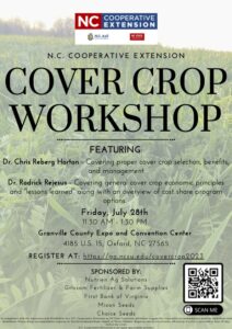 Cover photo for Cover Crops Workshop