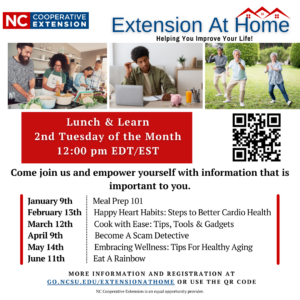 Cover photo for Extension at Home: Virtual Learning Series