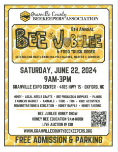 Cover photo for Granville County Beekeepers Association 8th Annual Bee Jubilee